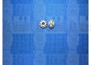 B-204 : Bali Silver Beads : 5 mm / 8" Strand (Available in 2 Finishes)