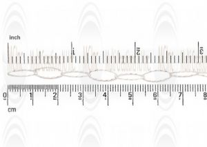 Cable Chain : 12.7x5 mm Diamond Cut Eye Shape
