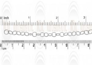 Round Twisted Cable Chain : 4.9 mm