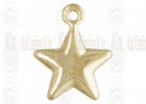 Gold Filled Star Charm 9mm