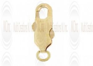 DPLF1 : GF Double Push Clasps - 12x4 mm