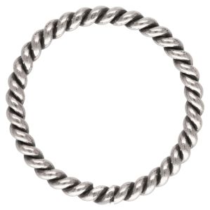 JTW : Sterling Silver Twisted Rings