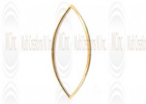 Gold Filled Links : Eye Shape 49x20 mm