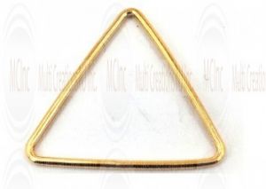 Gold Filled Links : Triangular 25 mm